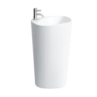 LAUFEN Palomba Waschtisch 8118040001041 52 x 43,5 x 90cm, ohne Überlauf, 1 Hahnloch