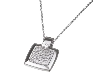 Orphelia Damen-Kette aus 925er Sterlingsilber mit Anhänger – Silber ZH-4542