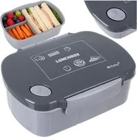 Ruhhy Lunchbox Frühstücksbox Brotdose, PP, (Spar-Set, Spülmaschinenfest), Ideal für vollständige Mahlzeiten, Meal-Prep oder eine Kombination