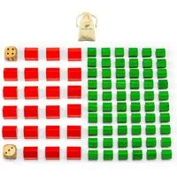 Waldfelsen Spiel ERSATZTEILE Häuser und Hotels aus HOLZ passend für MONOPOLY, Spielmaterial, Verschiedene Sets