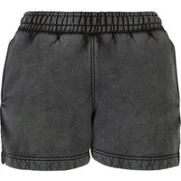 URBAN CLASSICS Sweatshorts Urban Classics Damen Ladies Stone Washed Shorts (1-tlg)