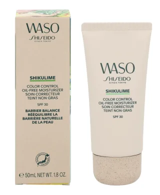 Shiseido WASO Shikulime Color Control Moisturizer SPF30.