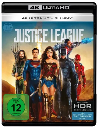Justice League (4K Ultra-HD + 2D Blu-ray) [Blu-ray]