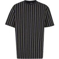 URBAN CLASSICS T-Shirt Urban Classics Printed Pinstripe Tee (1-tlg)