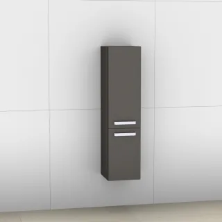 Artiqua 400 Midischrank, Stahlgrau Metallic, 400-MTT-1-30-L-7141-88 400-MTT-1-30-L-7141-88