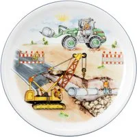 Seltmann Weiden Speiseteller Compact - Auf der Baustelle, (1 St), rund 25,5 cm