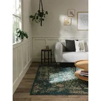benuta Teppich Frencie, rechteckig, Höhe: 5 mm, Teppich Wohnzimmer, Schlafzimmer, Esszimmer, Flur, Kunstfaser, Cozy