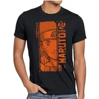 style3 T-Shirt Orange Naruto ninja anime manga cosplay kakshi hatake