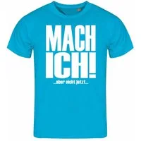 deinshirt Print-Shirt Herren T-Shirt Mach ich aber nicht jetzt Funshirt mit Motiv