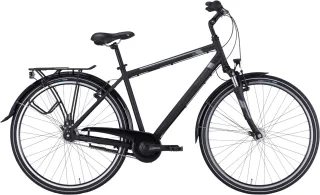 Citybike  - Pegasus Piazza 7 Herren schwarz matt   - 50 cm