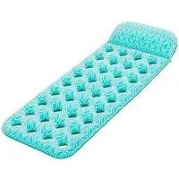 Bestway Badeinsel Comfort Plush™, (Packung, 1-St., 171 x 65 x 25,5 cm), Hochwertige, wasserfeste Comfort Plush™ Samtoberfläche