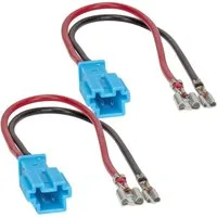 tomzz Audio Lautsprecheradapter (2er Set) auf DIN passt für BMW 1er 3er 5er 7er 8e Auto-Lautsprecher