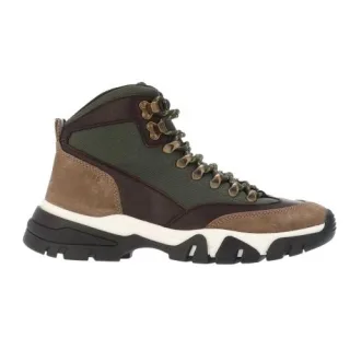 Boss - Verkleidet Stiefeletten für Herren, Materialmix (Grün)