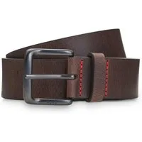 HUGO Ledergürtel Geffrey Sz35 aus Büffelleder, MADE IN ITALY