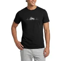 Spreadshirt T-Shirt Landwirt Herzschlag Traktor Geschenkidee Männer T-Shirt (1-tlg)