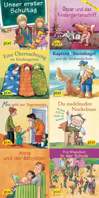 PIXI Bücher Freunde a.d. Kindergarten