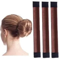 Dilara Haarspange Original Dutt Hair Bun Maker - Hilfe für lange & kurze Haare geeignet, 3 Stück, Perfekter Dutt – Einfach, schnell & langanhaltend