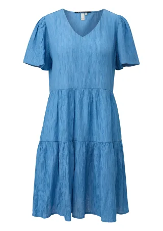 qs - Kleid blau - Gr. - 38
