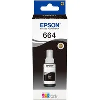 Epson Tintenflasche T6641 Schwarz (70ml ca. 4.000 S) Ec Tintenpatrone