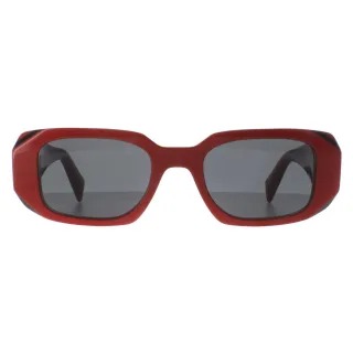 Prada PR17WS 12N5S0 orange schwarz dunkelgrau Sonnenbrille