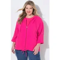 MIAMODA Longbluse Musselin-Bluse Komfort Fit 3/4-Ärmel