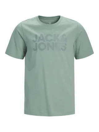JACK&JONES - JJECORP LOGO TEE SS O-NECK NOOS JNR Mineral Blue - Gr. - 176