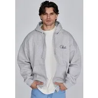 Siksilk Hoodie SikSilk Herren-Essentials-Hoodie mit durchgehendem Reißverschluss