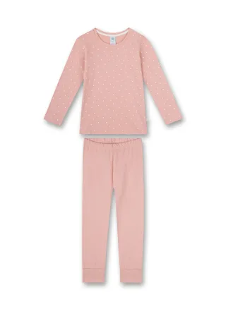 Sanetta - Schlafanzug lang silver pink - Gr. - 098