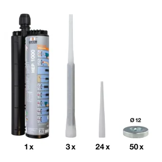 HECO MULTI-MONTI-plus Seismik-Kit Ø 12 mm - 63437