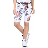 simaranda Bermudas 45 Capri Hose Shorts kurz Sommer Joggpants (mit abnehmbaren Gürtel)