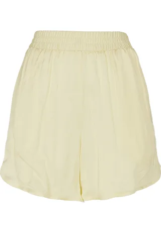 URBAN CLASSICS Shorts "Urban Classics Damen Ladies Viscose Satin Resort Shorts"