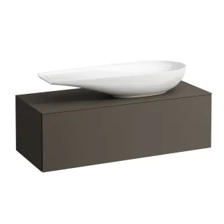 LAUFEN Waschtischunterschrank und Waschtischplatte ALESSI 500x1200x370 H4303230974291