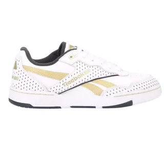 Reebok - "Victor Solomon 4000 II" Sneaker für Damen, Leder, Perforiert (Weiß Gold)