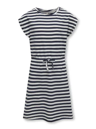 KIDS ONLY - KMGMAY LIFE S/S DRESS JRS Blau - Gr. - 110
