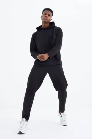 Herren Sweatshirt mit Kapuze und Hose Set