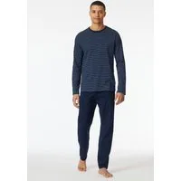 Schiesser Schlafanzug Casual Essentials (2 tlg) mit Streifen