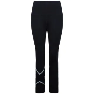 2XU Hi-Rise Compression Damen Schwarz/Silber Strumpfhose