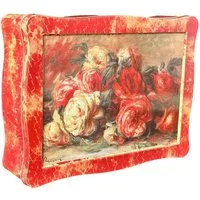 MediMuc Keksdose nostalgische Keksdose, Rosendose, Rosengemälde des Malers Renoir
