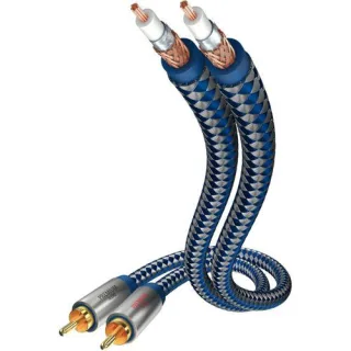 in-akustik Premium Audio Kabel Cinch - Cinch 0,75 m