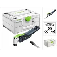 FESTOOL Akku-Multifunktionswerkzeug OSC 18 E-Basic Akku Oszillierer 18 V Starlock Max (576591)