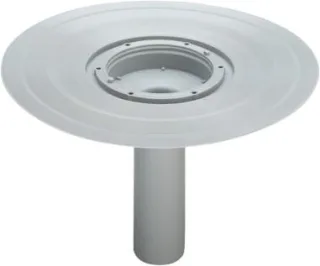 Viega Balkon-/Terrassenablauf Advantix 4944.21 in 100mm Kunststoff grau 626976