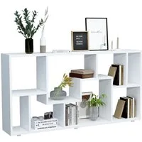 VCM Standregal Holz Stand Regal Raumteiler Bücherregal Lanisa L