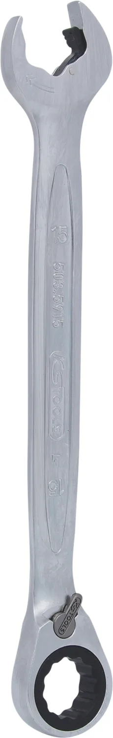 KS Tools DUO GEARplus Ringmaulschlüssel,Maul-Ratschenfunktion, umschaltbar - 503.5915