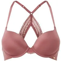 Gossard Dekolleté-BH Shimmer Lace Push-Up Vintage Rose (T-Shirt BH, 1-tlg., Spitze/Netz) verführerisch sexy