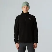 The North Face Fleecepullover M GLACIER FLEECE 1/4 ZIP JACKET 1/4-langer Reißverschluss, aus Polyester, feuchtigkeitsabweisend
