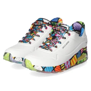 Skechers Slip Ins Sneaker UNO Britto Landscape - Gr. 37 - Weiß - Synthetik