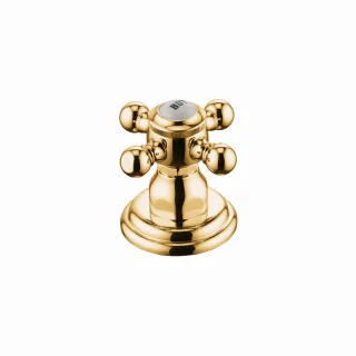 Kludi Seitenventil Hot Adlon Standmontage gold 518184520