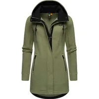 Ragwear Fellimitatmantel Letti Teddy-Fleece Kuschelig weicher Teddyfleece-Mantel