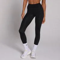 MP Damen Trainings-Leggings mit Taschen – Schwarz - L