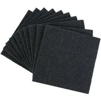 HMF Aktivkohlefilter Aktivkohlefilter für Komposteimer und Katzenklo, 125 mm, Zubehör für HMF Biomülleimer 3780-3L, passend für Komposteimer mit Filtereinsatz, Schwarz